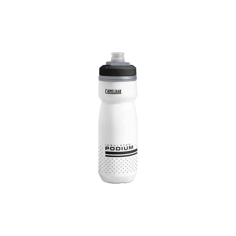 Podium Chill Trinkflasche 620 ml - weiß/schwarz
