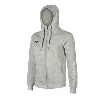 Felpa con cappuccio per bambini Mizuno Team miz FZ