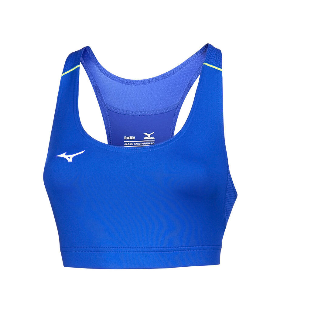 Mizuno - Brassière Femme Mizuno Premium - Brassière - Bleu - S - Decathlon