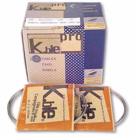 Set di 25 cavi del deragliatore posteriore in acciaio inox Campagnolo