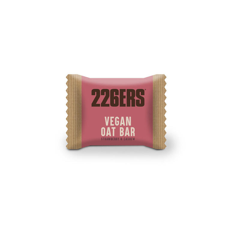 Barritas Energéticas 226 Vegan Oat Bar 50g Strawberry & Cashew