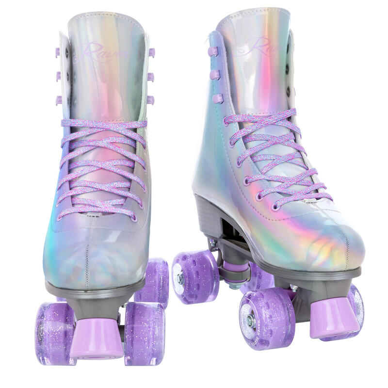 Patins de 4 rodas clássicos ajustável Raven Holo