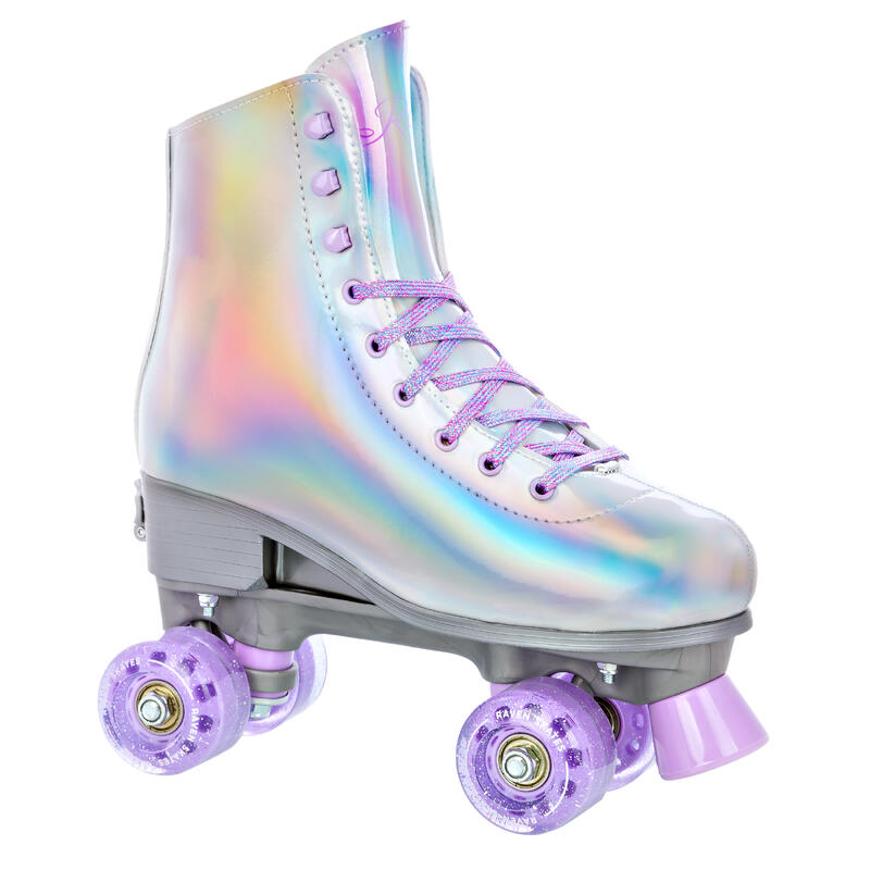 Klassieke retro verstelbare schaatsen Raven Holo