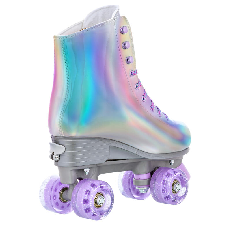 Klassieke retro verstelbare schaatsen Raven Holo