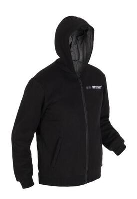 Verwarmde hoodie dual-heating men zwart