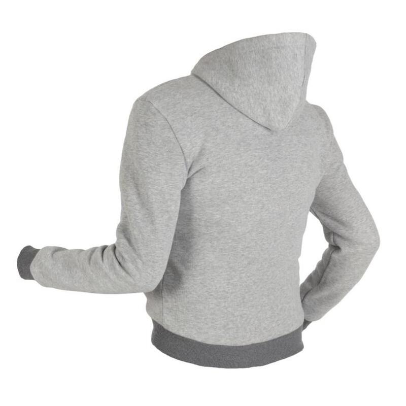 Verwarmde hoodie Dual-Heating women grijs