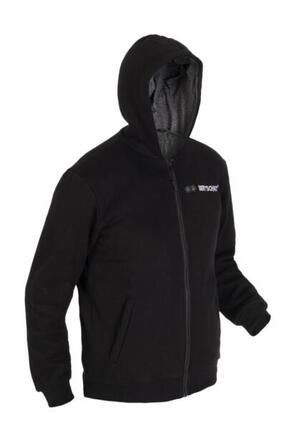 Beheizbarer Hoodie Dual Heating Herren Schwarz