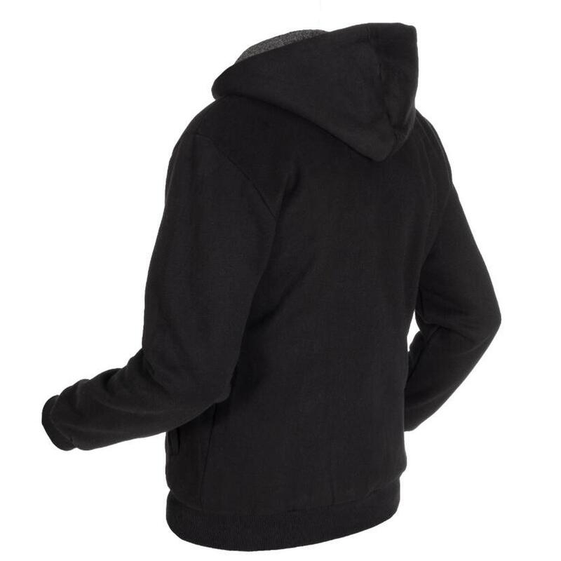 Verwarmde hoodie Dual-Heating men zwart