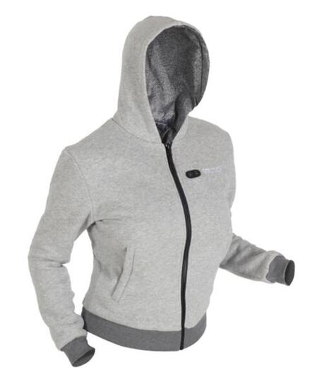 Giacca riscaldata da donna grigio - Dual Heating