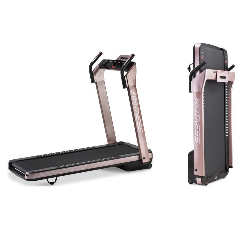 Tapis Roulant JK Fitness SUPERCOMPACT48 Pink 2021 compatibile Zwift e Kinomap |  Jk Fitness