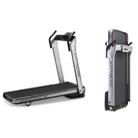 Tapis Roulant JK Fitness SUPERCOMPACT48 Silver compatibile Zwift e Kinomap