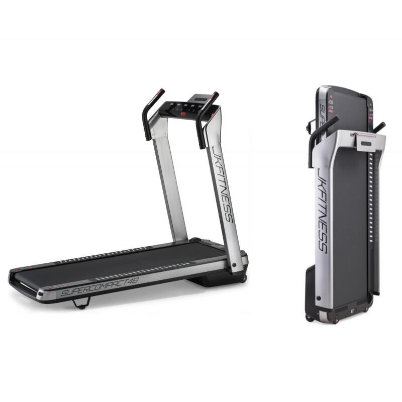 Tapis Roulant JK Fitness SUPERCOMPACT48 Silver 2021 compatibile Zwift e Kinomap Tapis Roulant JK Fitness SUPERCOMPACT48 Silver 2021 compatibile Zwift e Kinomap