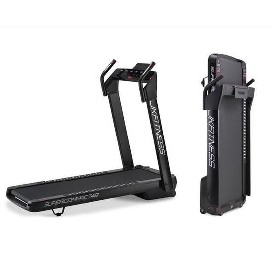 Tapis Roulant JK Fitness SUPERCOMPACT48 black compatibile Zwift e Kinomap