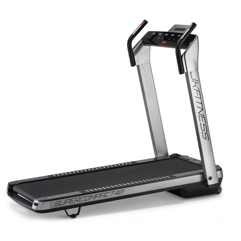 Tapis Roulant JK Fitness SUPERCOMPACT48 Silver 2021 compatibile Zwift e Kinomap