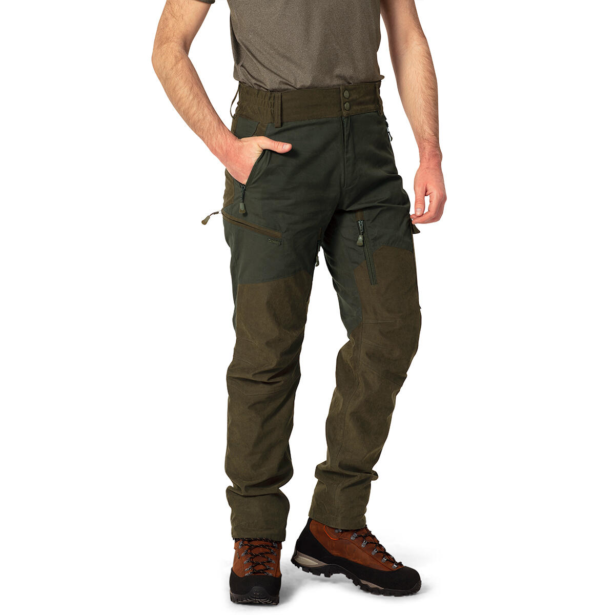 Tagart - Pantalon De Chasse Pour Homme Tagart Iron 2 En Matériau Imperméable - Pantalons - Vert - 52 2xl - Decathlon