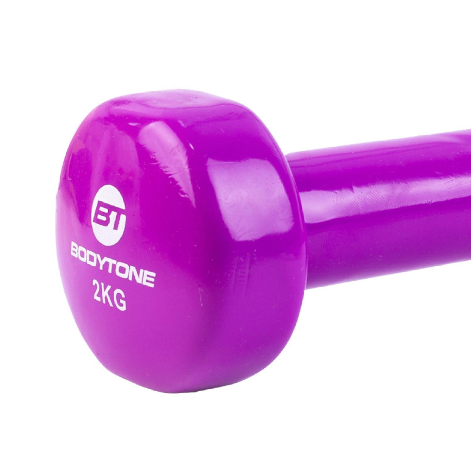 Haltères professionnels en vinyle 1kg - 4kg (Paire) 2/4