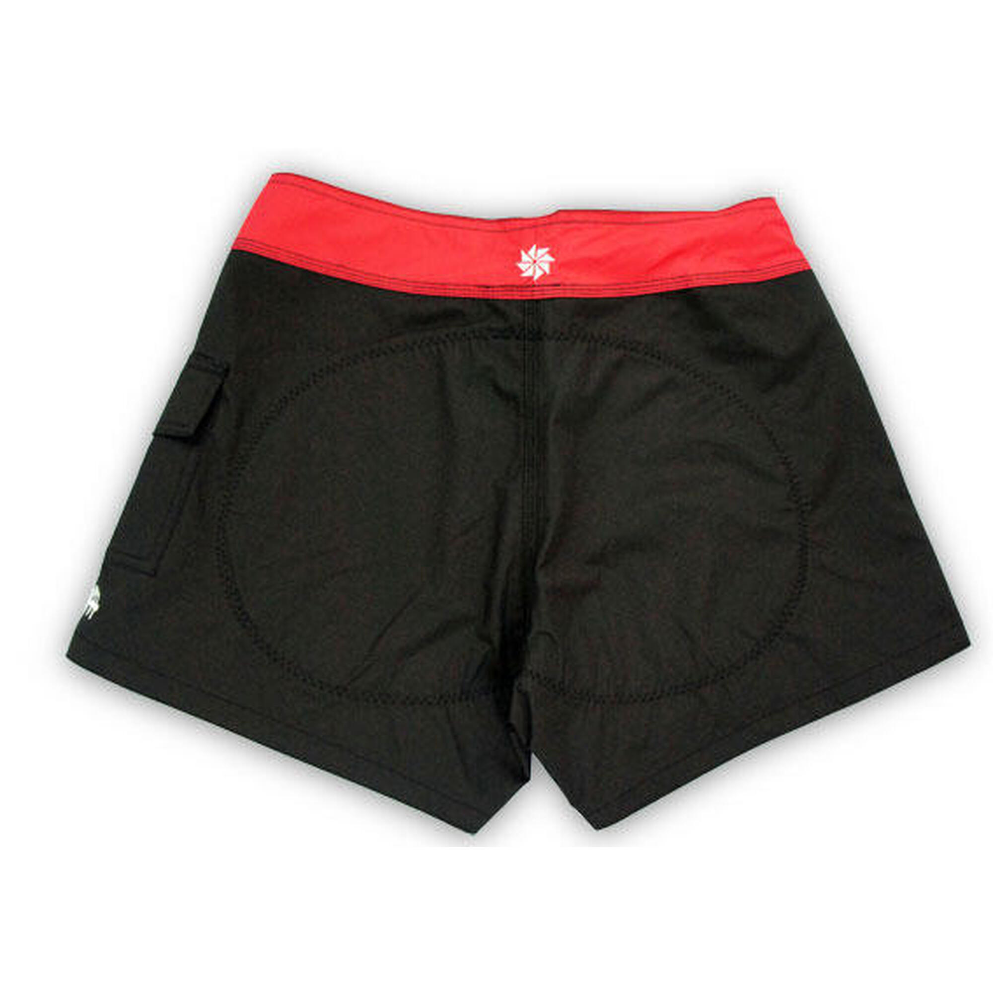Women's dragon boat padded shorts - red