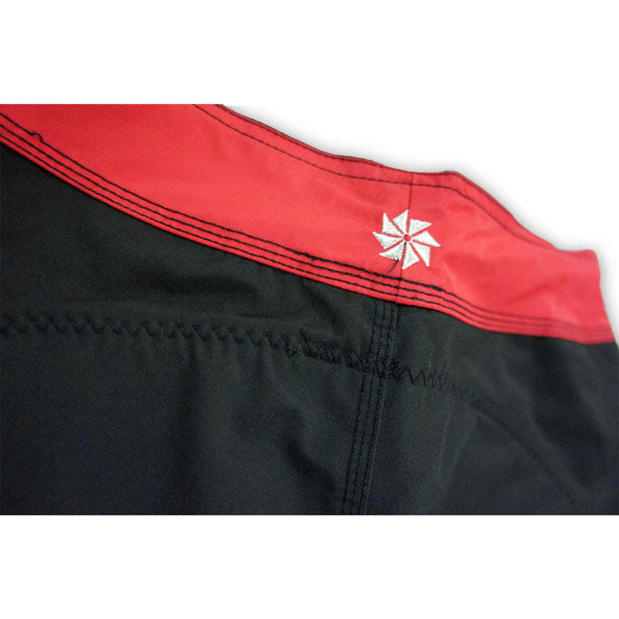 Women's dragon boat padded shorts - red