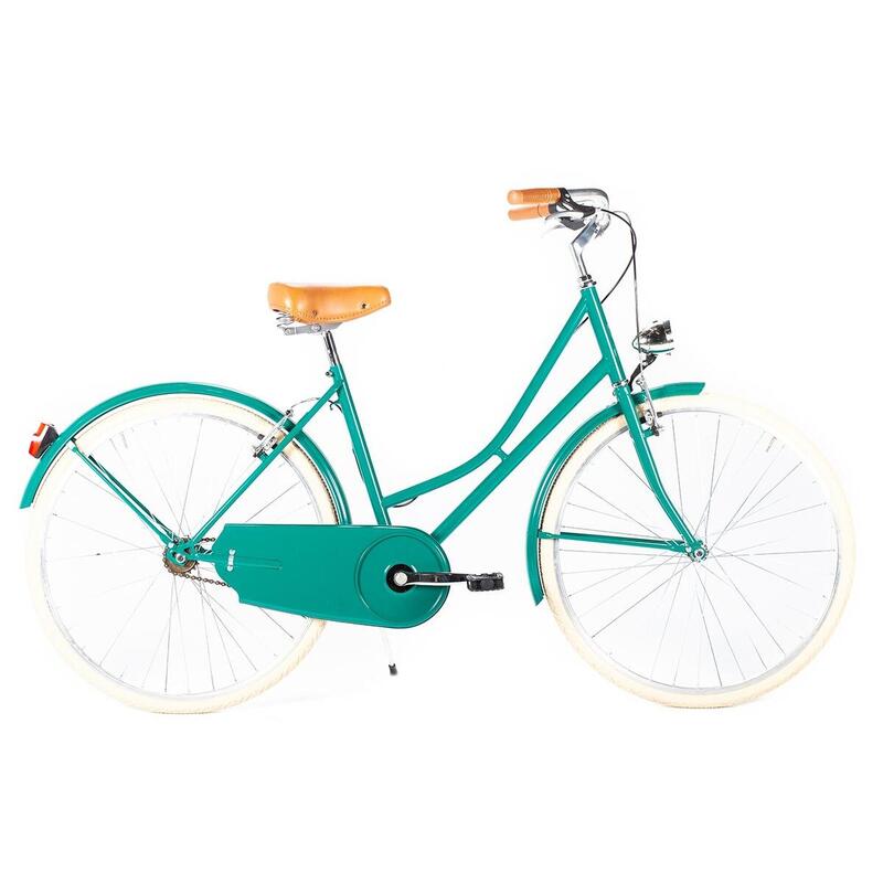 Urban bike Capri Gracia smaragdgroene kleur