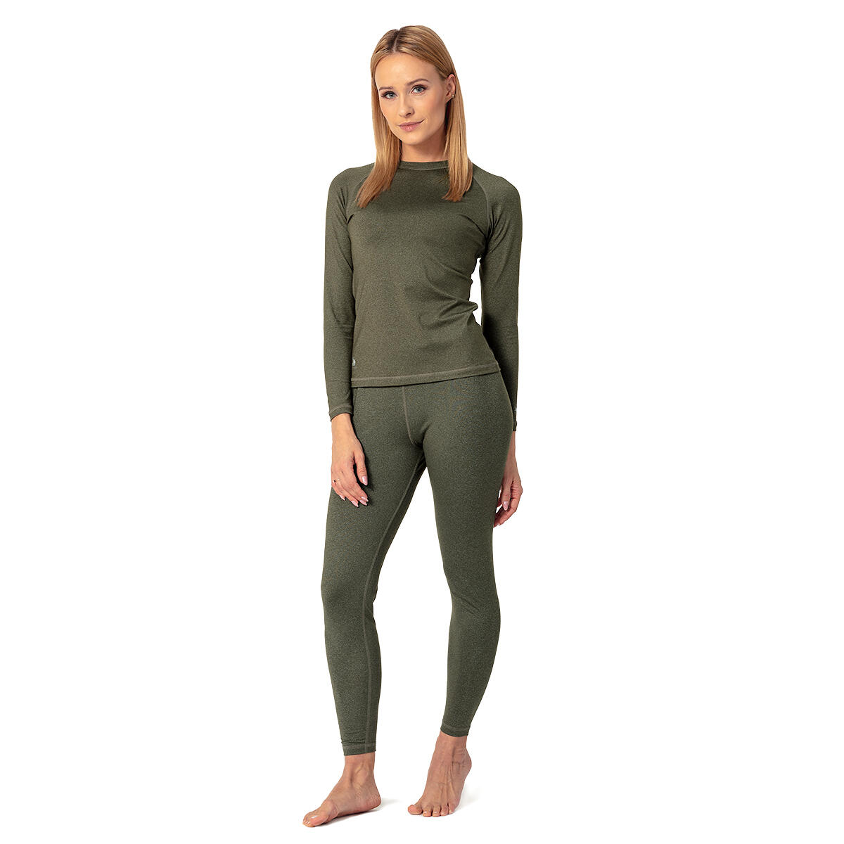 Tagart - Leggings Thermiques California Aux Grains De Café - Pour Femmes - Sous Vêtement Bas - Vert - 56 3xl - Decathlon
