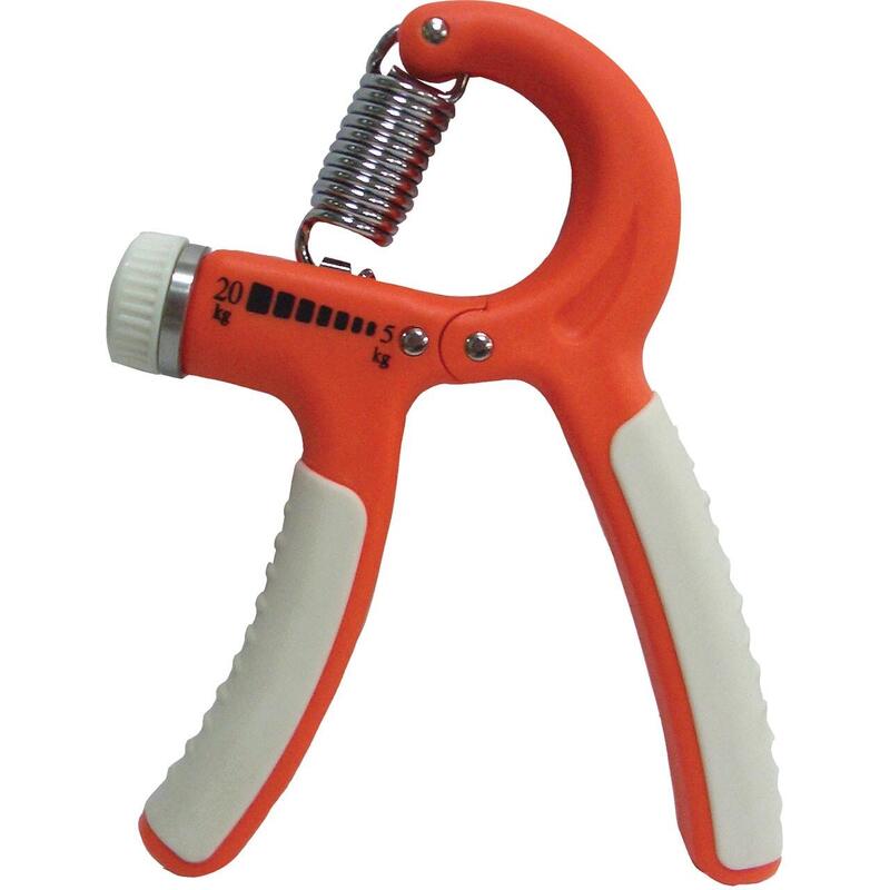 Verstellbarer Tunturi Handgriff Handtrainer Orange