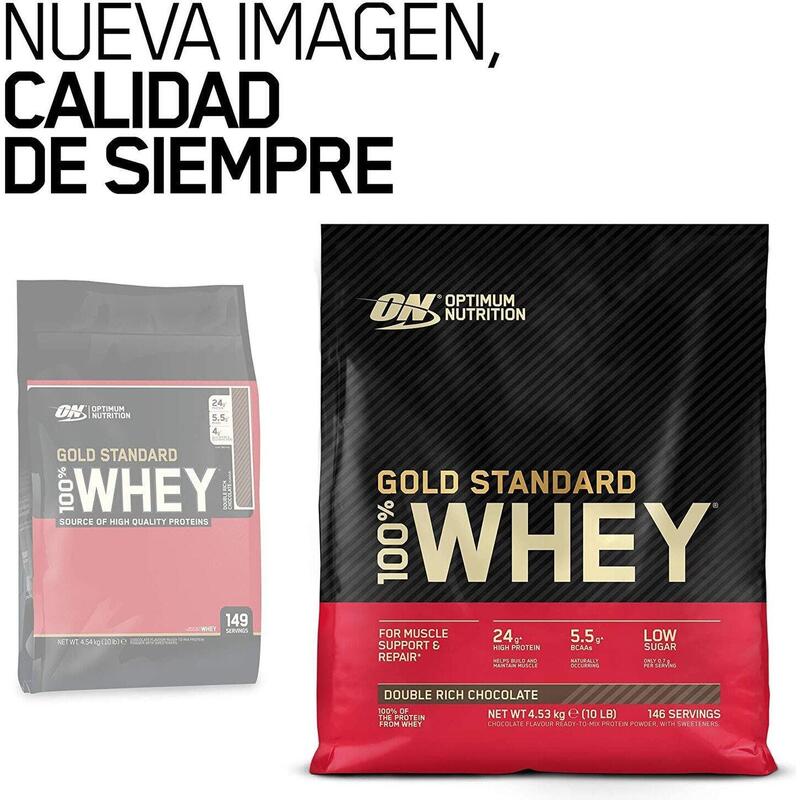 Optimum Nutrition Proteína On 100% Whey Gold Standard 10 Lbs / 4,5 Kg