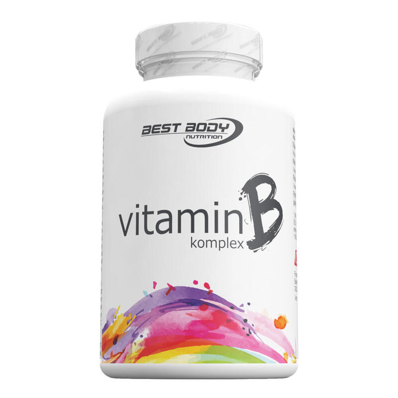 Vitamin B Komplex - enthält viele wichtige B vitamine (100 Kapseln)