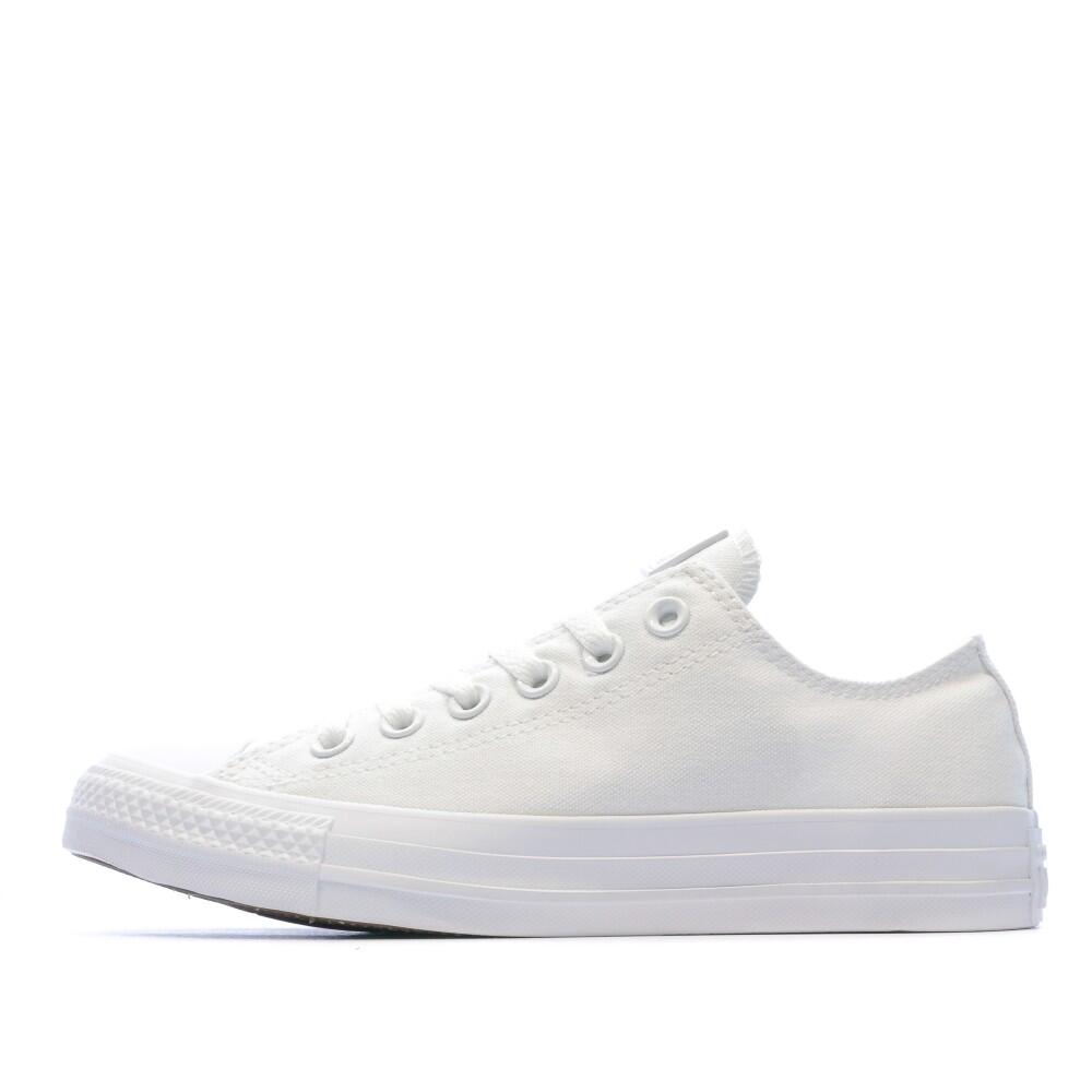 Converse - All Star Baskets Basses Blanc Femme/homme Converse - Baskets - Blanc - Decathlon