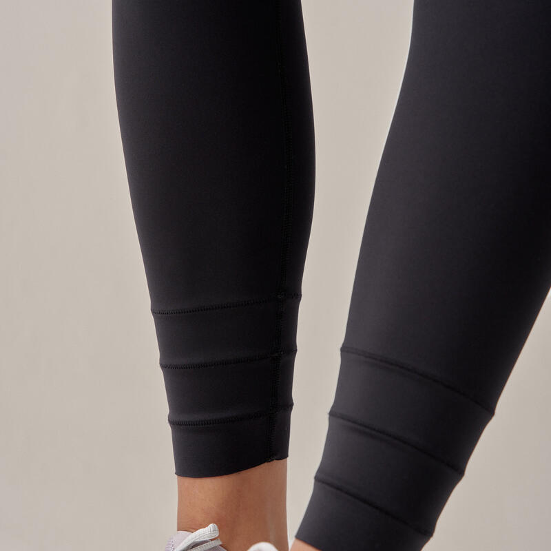 Legging desportivos Diardi 7/8 das mulher Black Limba