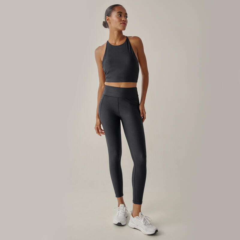 Mallas leggings deportivo Dreamy 7/8 de mujer Black Limba