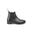 Pavia Pull-on Leather Boot- Black