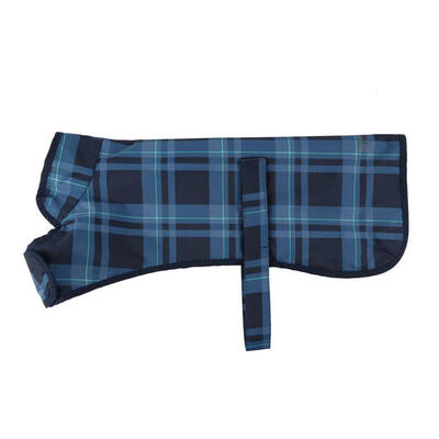 Wasserdichter Hundemantel, Atmungsaktiv & Verstellbar - Arlo, blau-grün