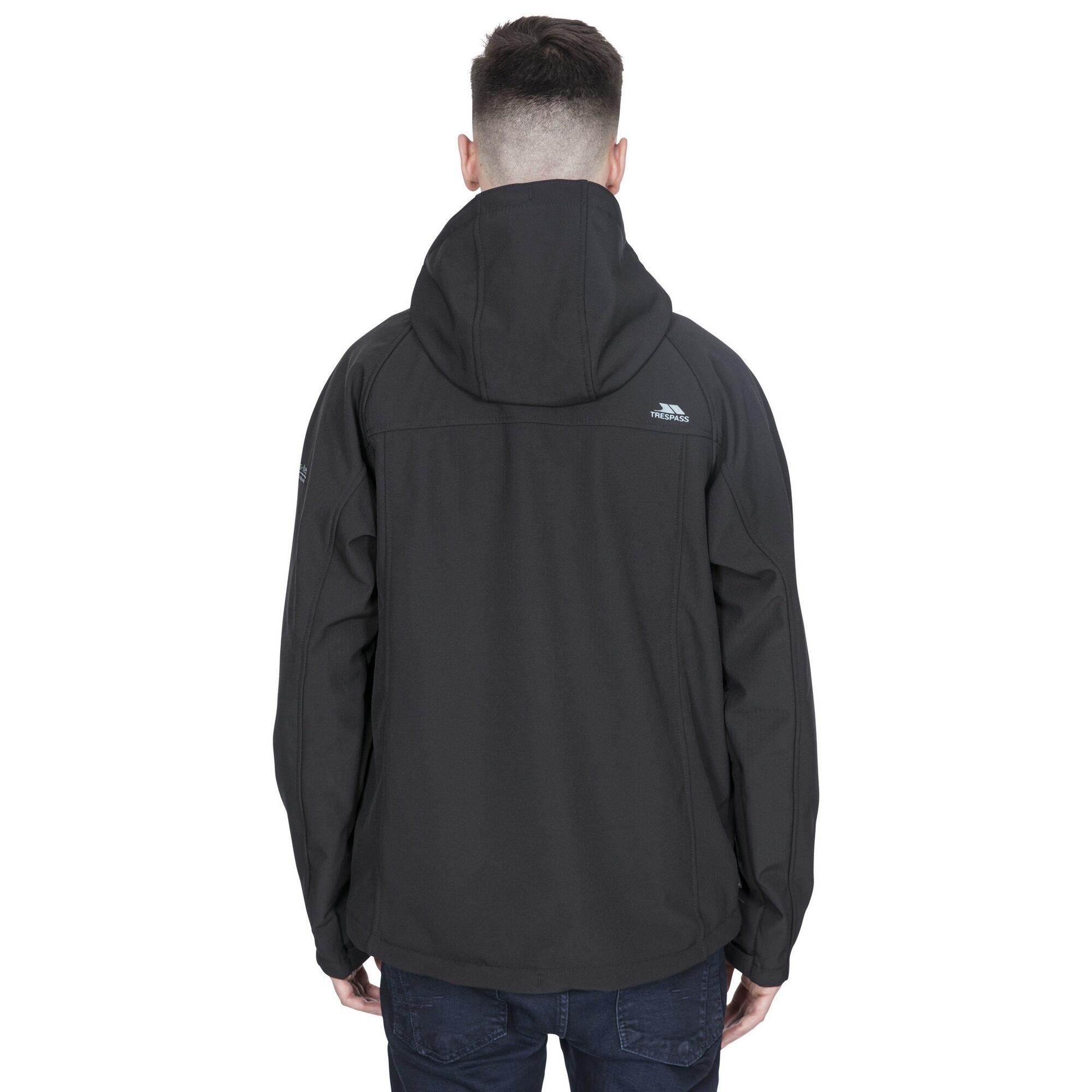 Chaqueta softshell impermeable modelo Accelerator II para hombre Negro 4/5