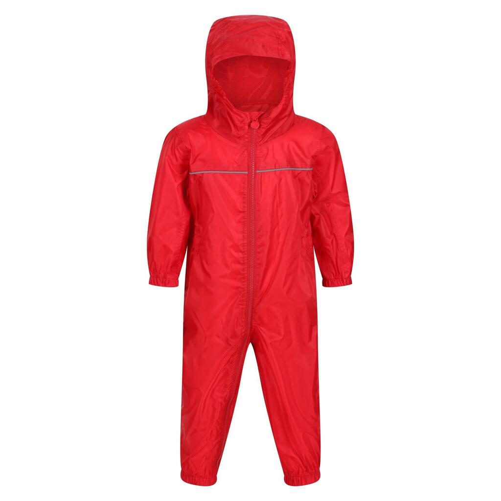 Professional Baby/Kids Paddle All In One Rain Suit (Classic Red)