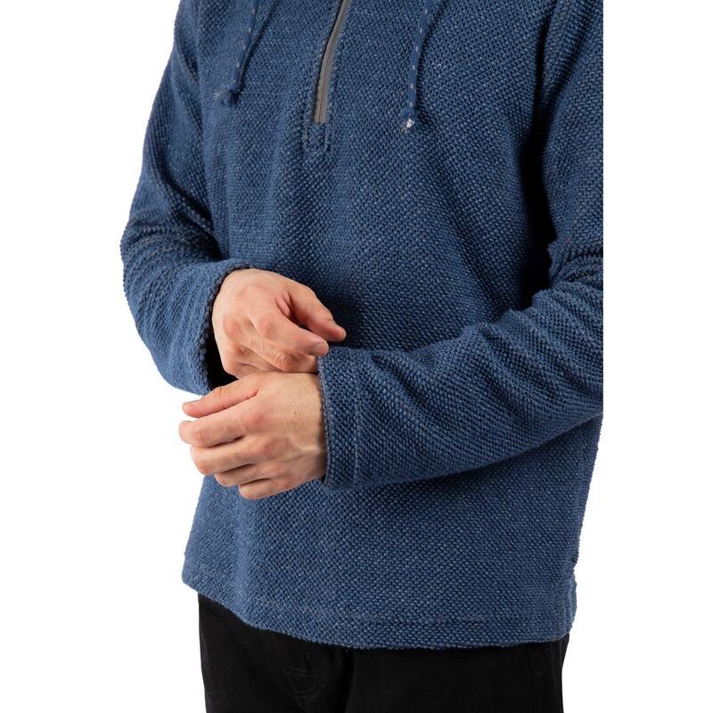 Heren Falmouthfloss Sweatshirt (Smokey Blue)