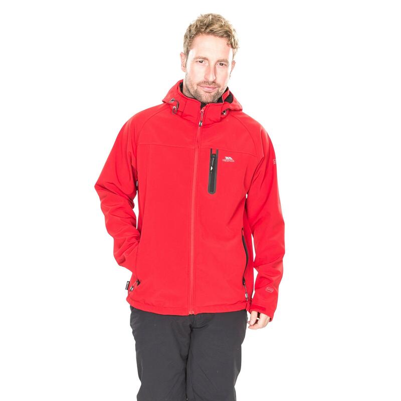 Acelerador de HoHomem II Casaco Softshell à prova d'água Vermelho