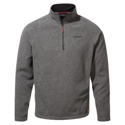 Heren Corey VI Half Zip Fleece Top (Donker marine/blauw marine gemêleerd)