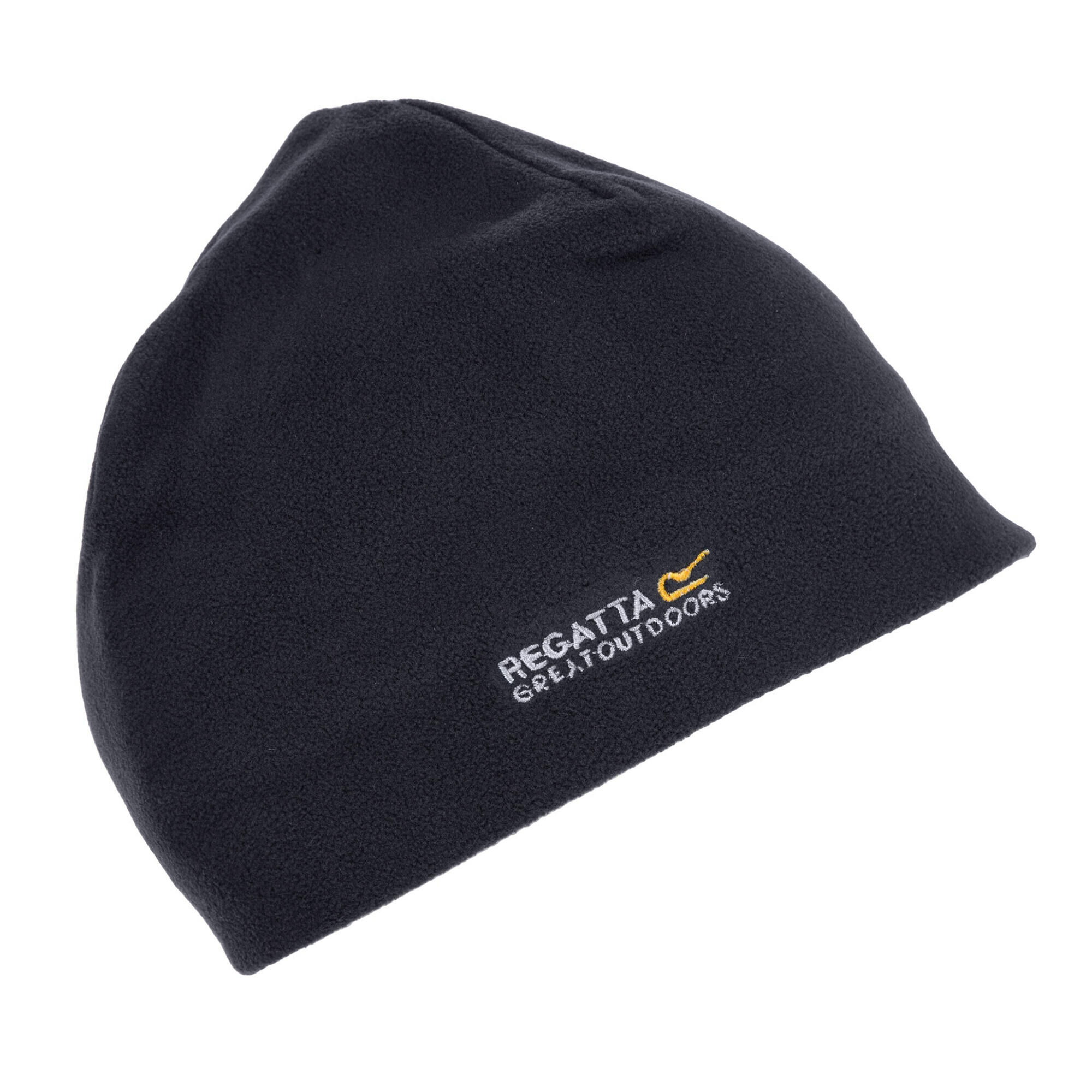 REGATTA Great Outdoors Mens Kingsdale Thermal Fleece Beanie Hat (Black)