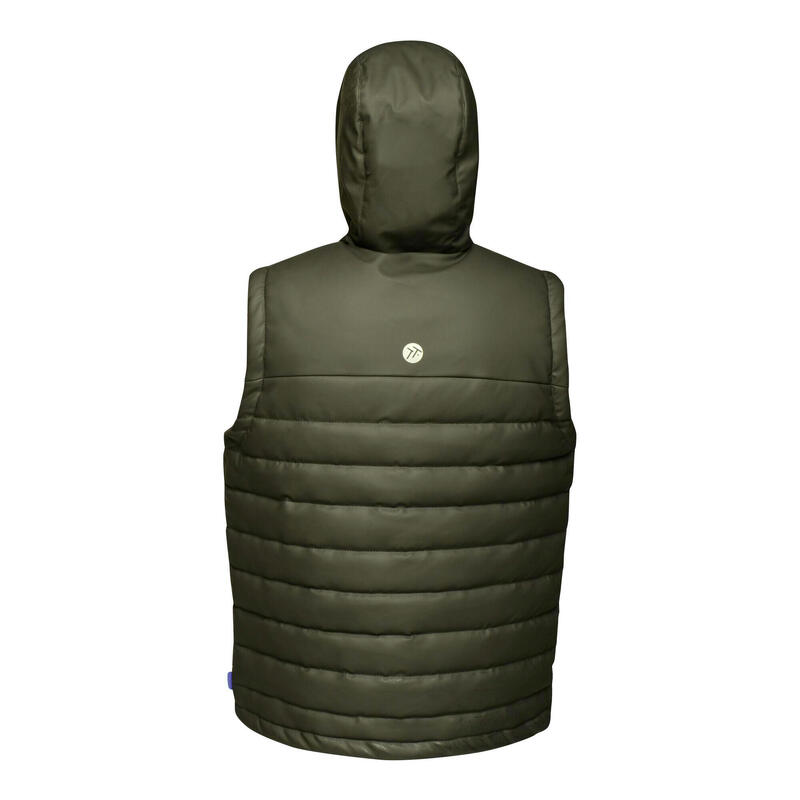 Tactische Draden Mens Berekenen Geïsoleerde Bodywarmer (Donkere Khaki)