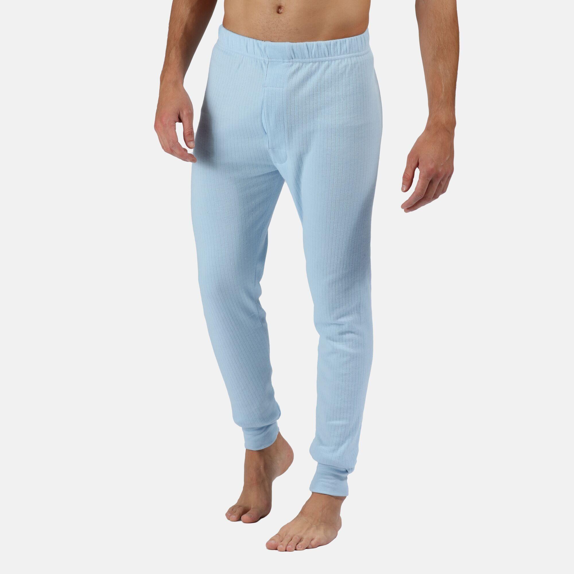 Mens Thermal Underwear Long Johns (Blue) 3/5