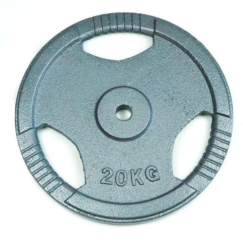 Discos de musculación 30mm 20kg Viok Sport