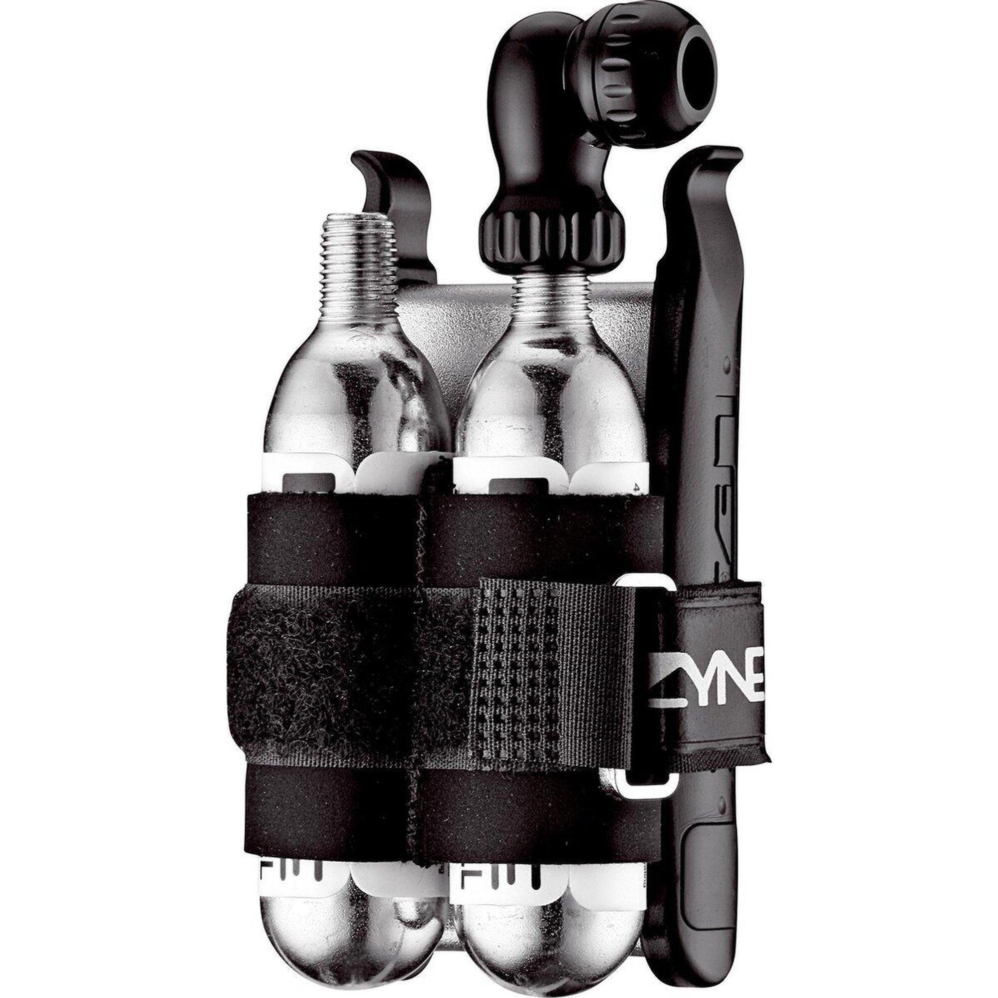 LEZYNE Bandenreparatieset CO2 Minipomp + 2 Patronen + Bandenplakset