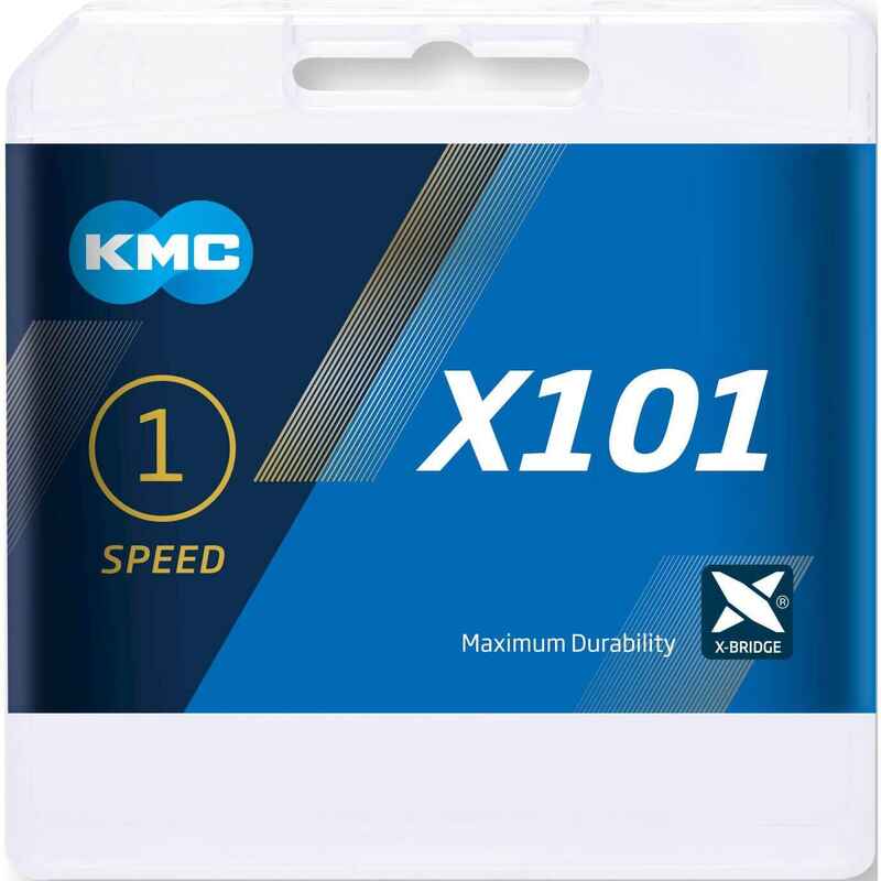 X101 Kette 1-fach, 112 Glieder - Silber