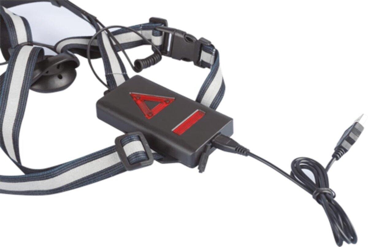 Luz de corrida Wowow 300 lm recarregável USB 2/4