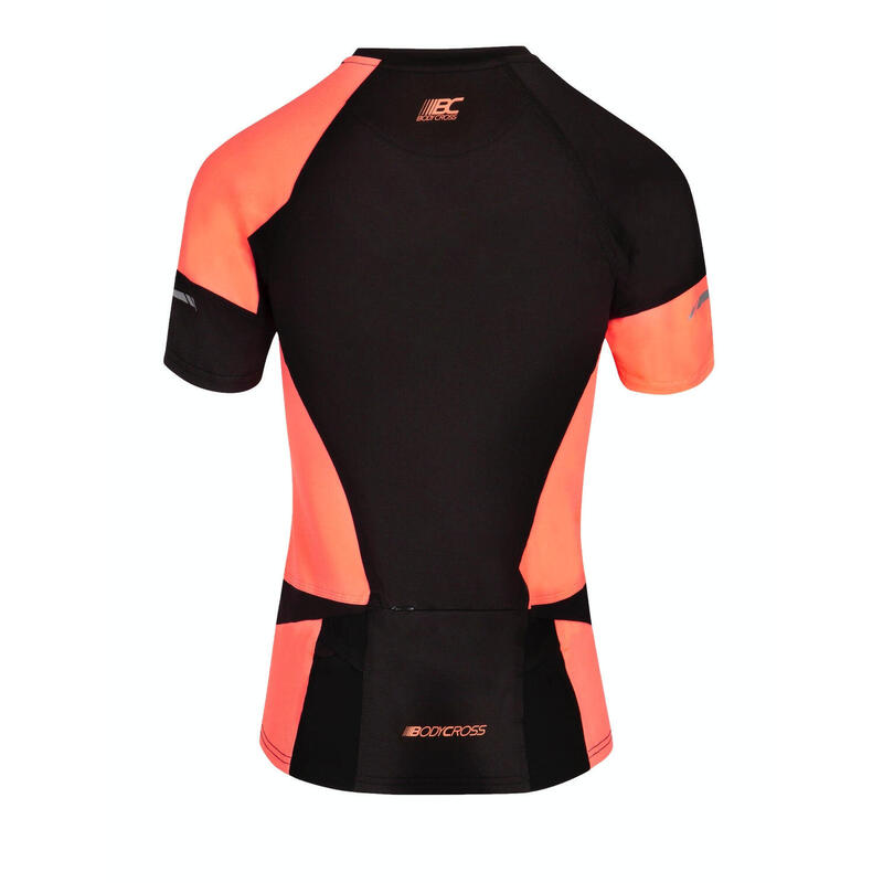 Maglia a maniche corte da trail MILIE Nero