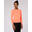 T-shirt de running compression Eliana Seamless Meryl® skinlife – Orange – Femme