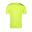 T-shirt running Oliver giallo fluorescente