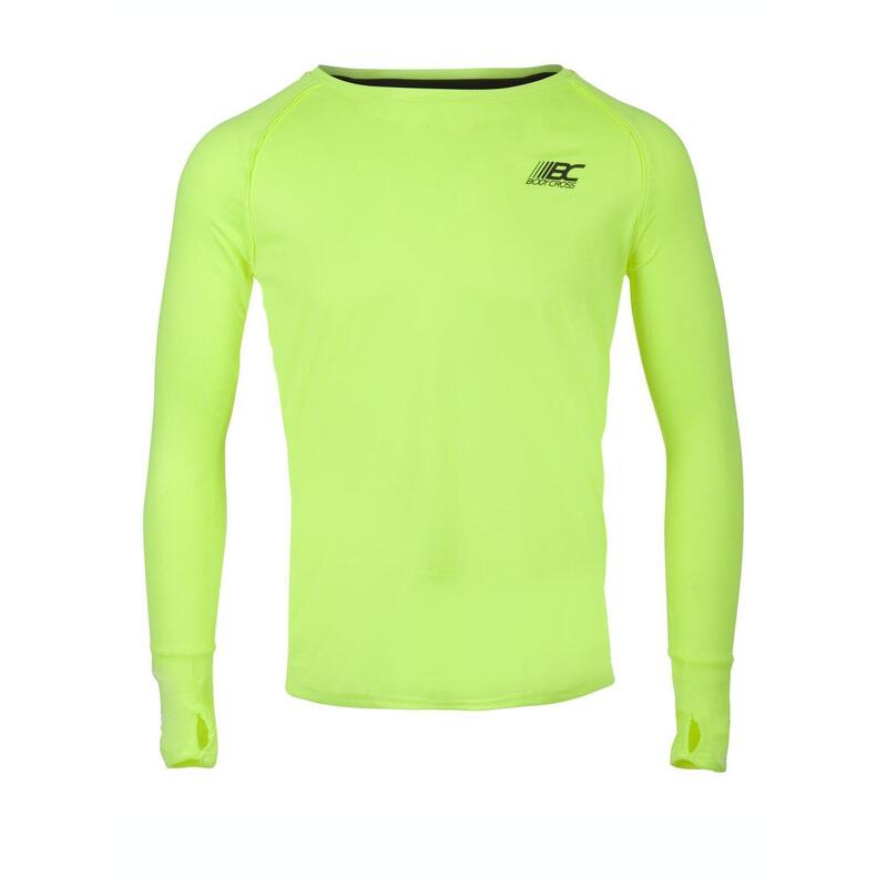 Camiseta Manga Larga Olin Amarillo Neon