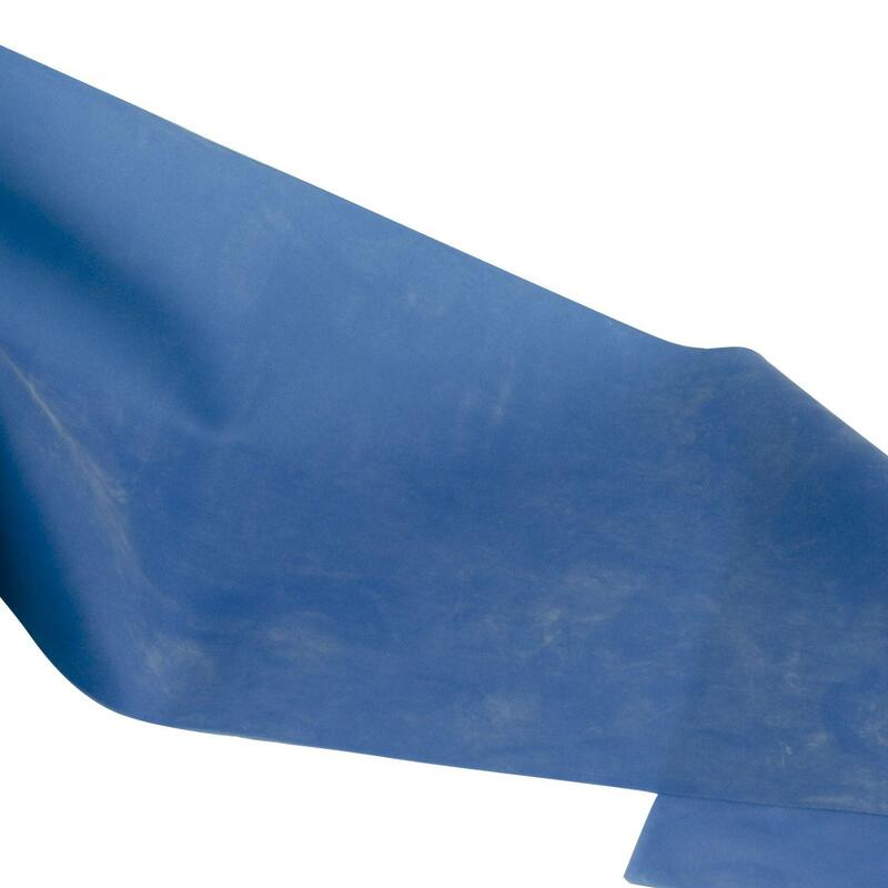 Professionele rol elastische band, blauw latex (23cm)