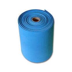 Professionele rol elastische band, blauw latex (23cm)